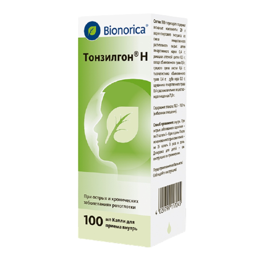 Тонзилгон Н кап орал 100мл